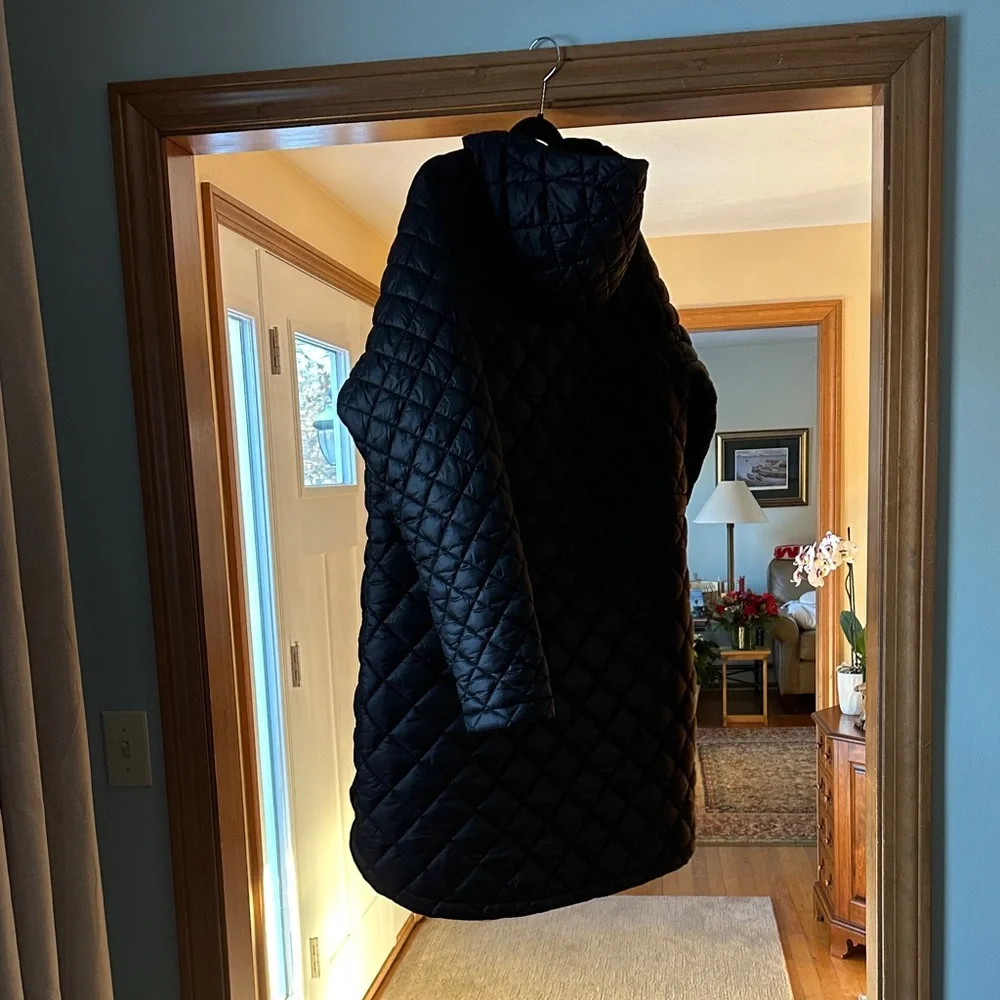 Black Athleta Hooded Jacket | XL - Picture 4 of 4
